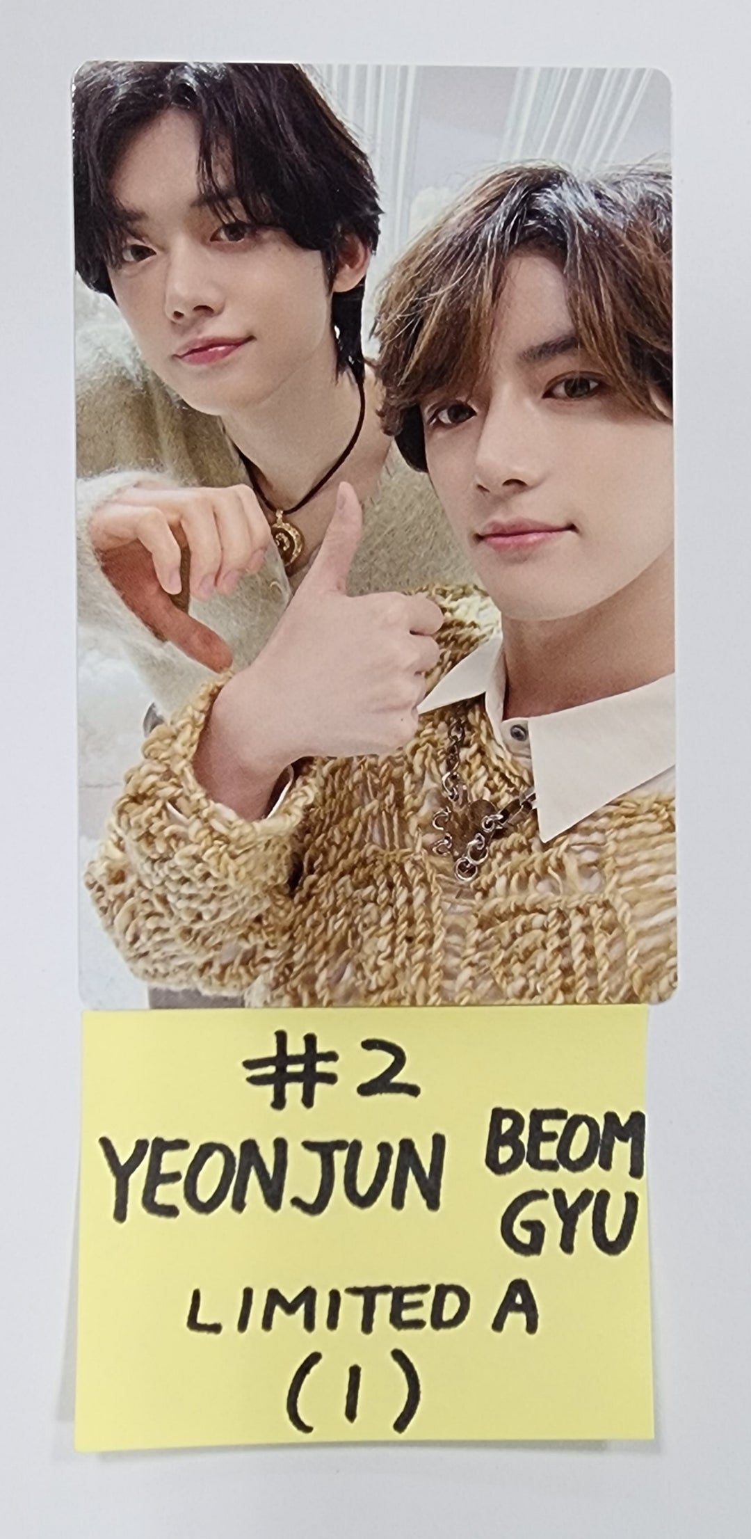 TXT JP 2nd Album "SWEET" - Official Photocard [Limited A + B] - HALLYUSUPERSTORE