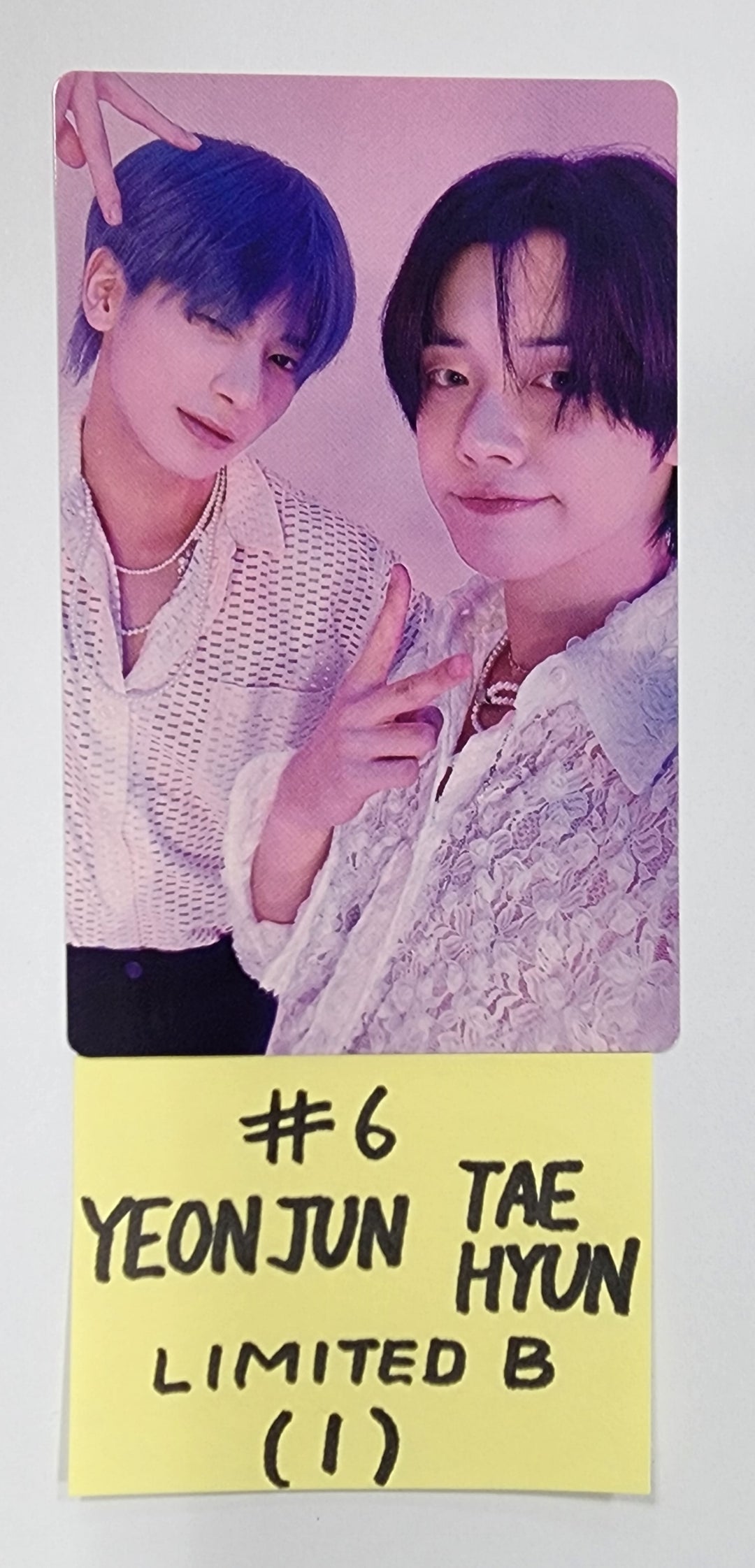 TXT JP 2nd Album "SWEET" - Official Photocard [Limited A + B] - HALLYUSUPERSTORE