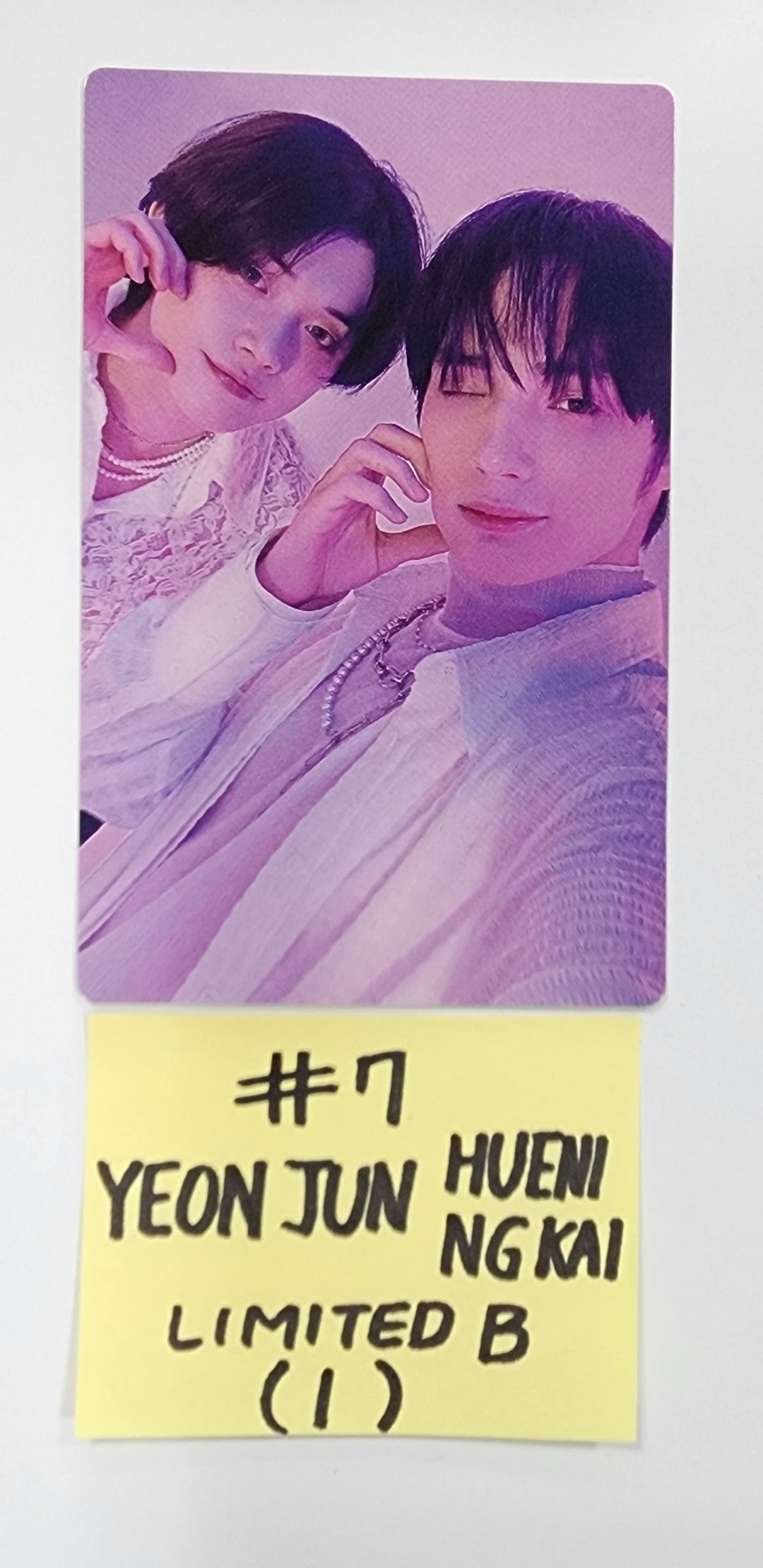 TXT JP 2nd Album "SWEET" - Official Photocard [Limited A + B] - HALLYUSUPERSTORE