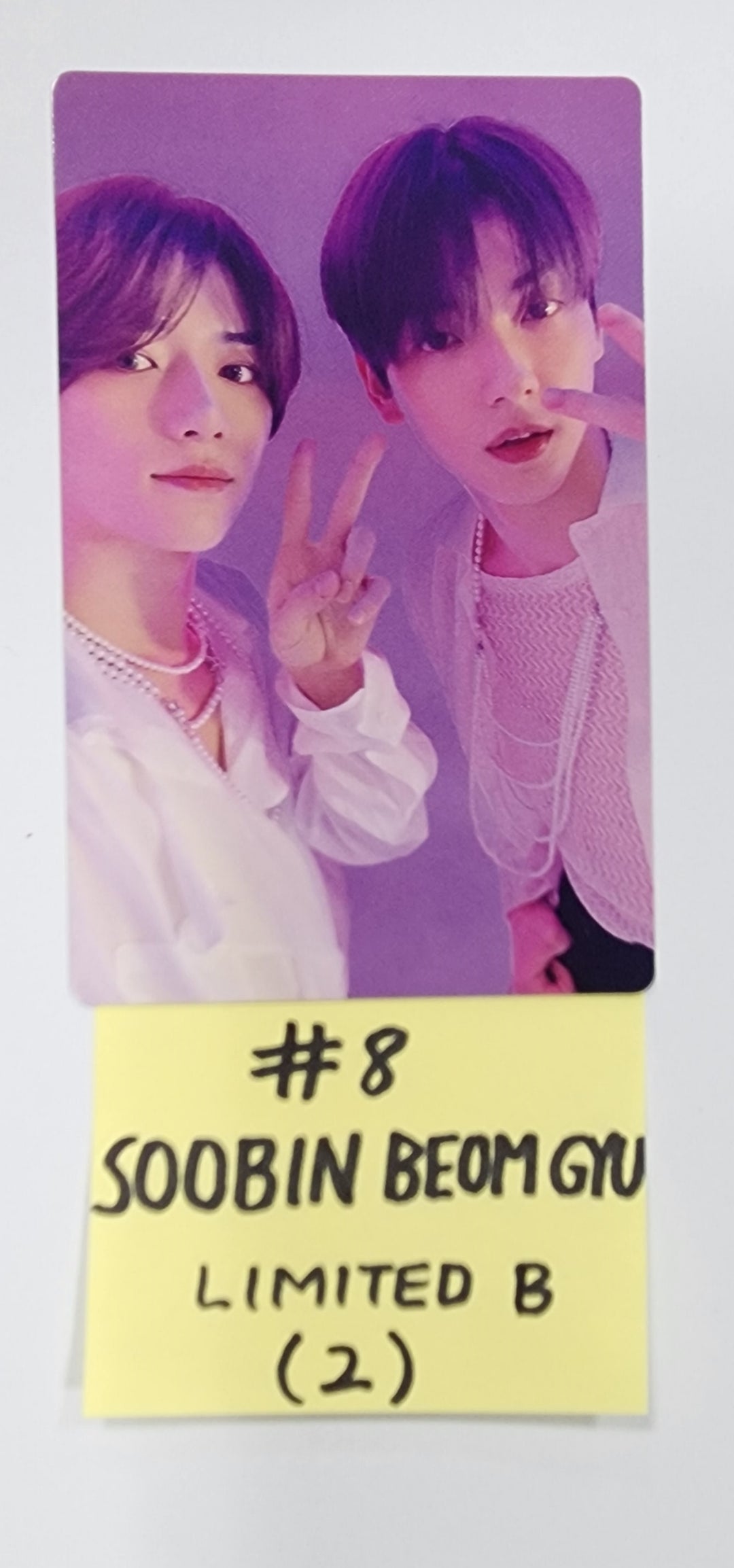 TXT JP 2nd Album "SWEET" - Official Photocard [Limited A + B] - HALLYUSUPERSTORE