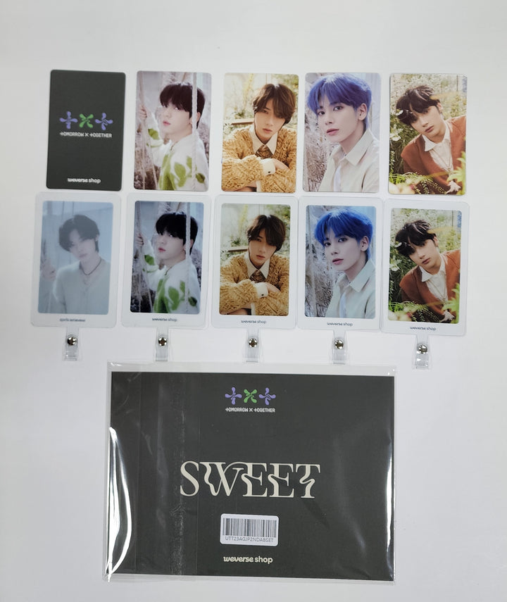 TXT JP 2nd Album "SWEET" - Weverse Shop Pre-Order Benefit Photocards &amp; phone tab, Mini Poster [Limited A,B + Standard] - HALLYUSUPERSTORE