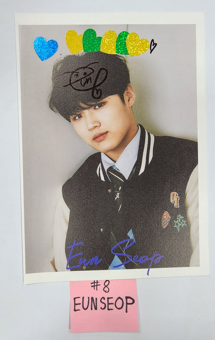LUN8 "CONTINUE?" - A Cut Page From Fansign Event Album - HALLYUSUPERSTORE