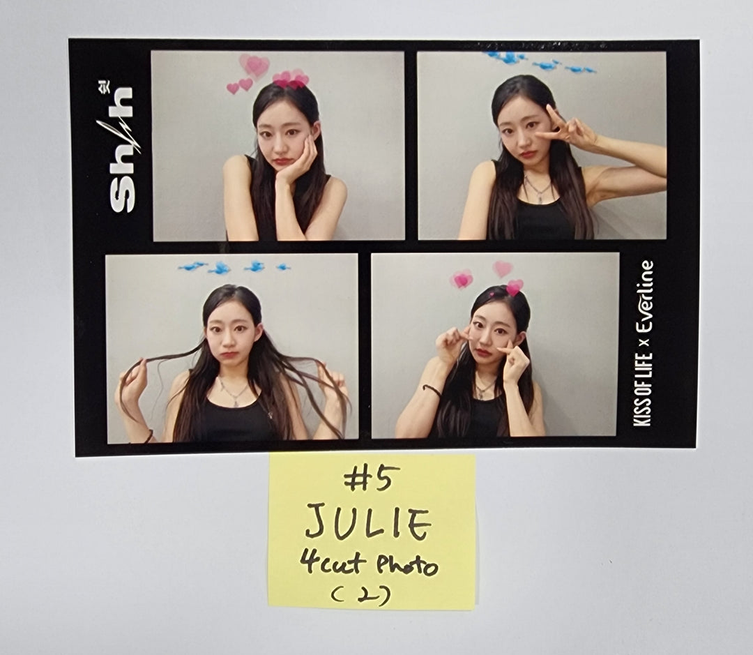 KISS OF LIFE "KISS OF LIFE" - Everline Lucky Draw Event Photocard, Gotcha Event MD - HALLYUSUPERSTORE
