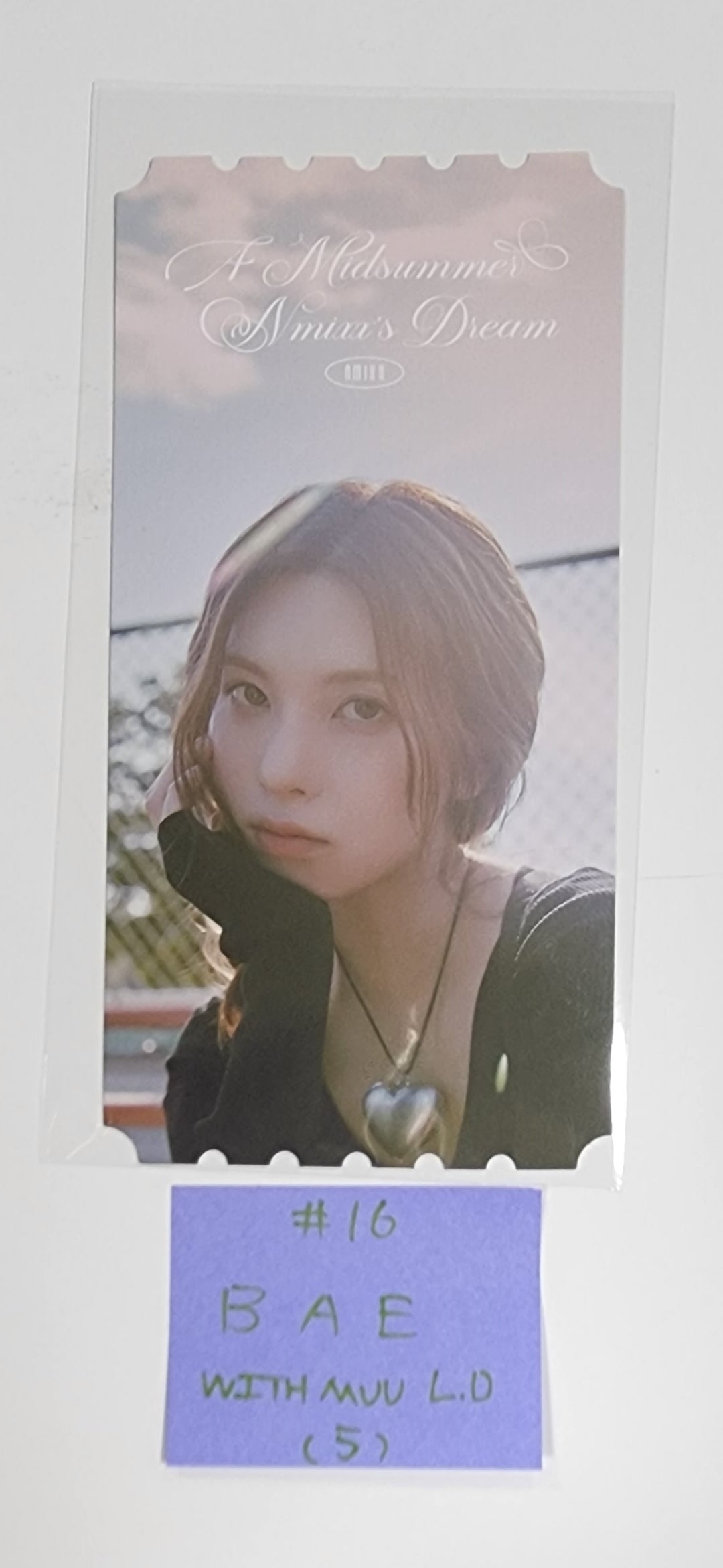 NMIXX "A Midsummer NMIXX’s Dream" - Withmuu Lucky Draw Event PVC Photocard, Ticket - HALLYUSUPERSTORE