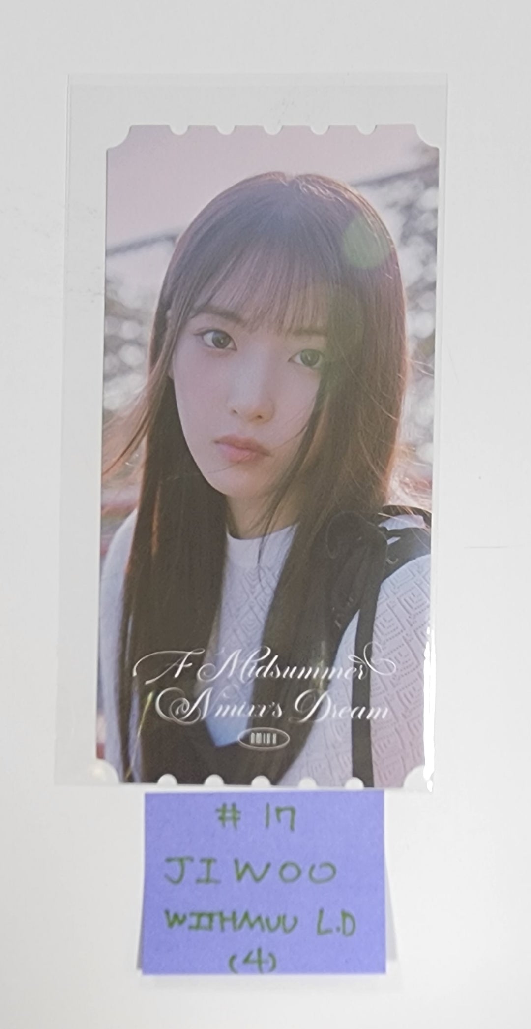 NMIXX "A Midsummer NMIXX’s Dream" - Withmuu Lucky Draw Event PVC Photocard, Ticket - HALLYUSUPERSTORE