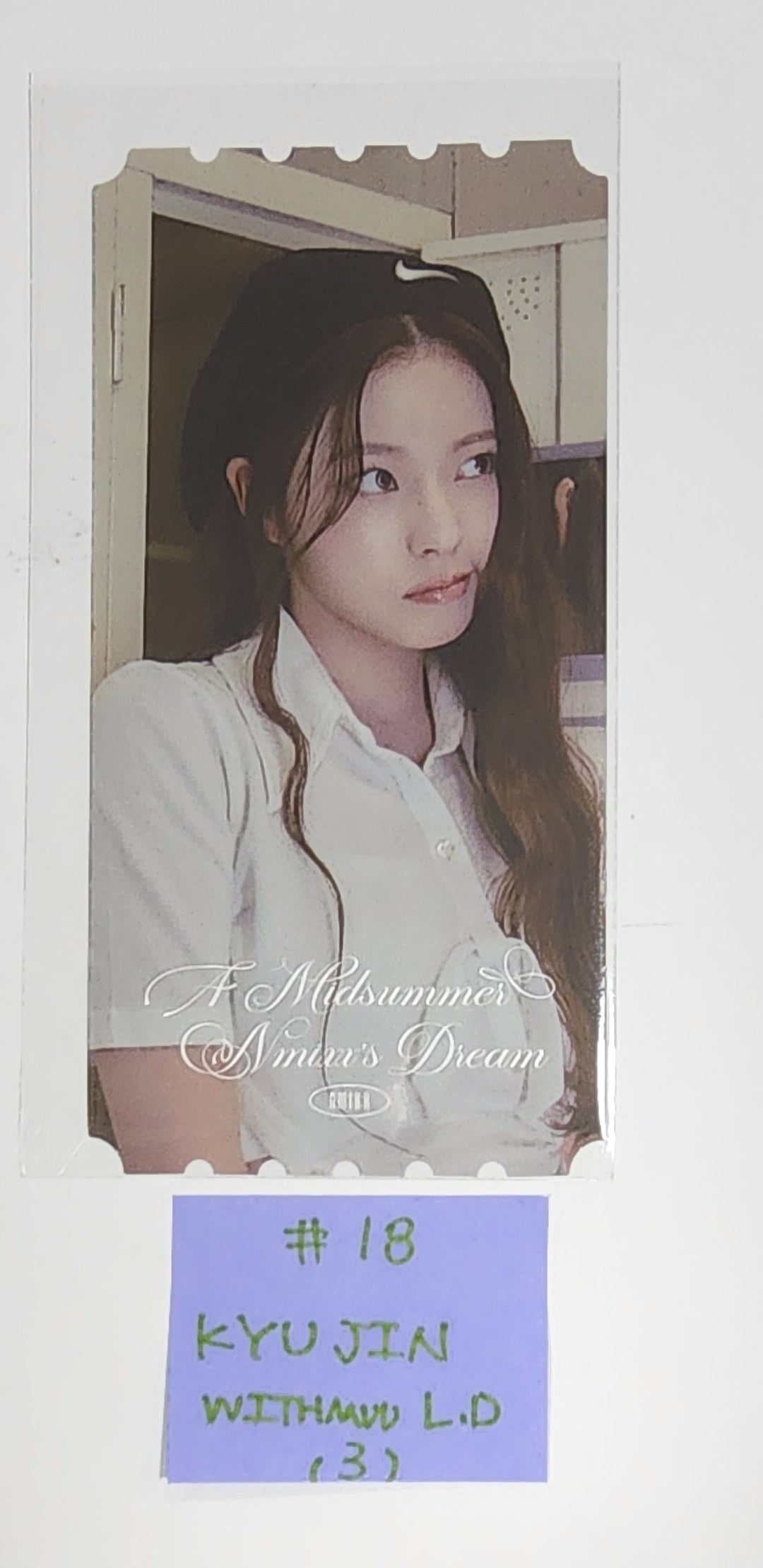 NMIXX "A Midsummer NMIXX’s Dream" - Withmuu Lucky Draw Event PVC Photocard, Ticket - HALLYUSUPERSTORE