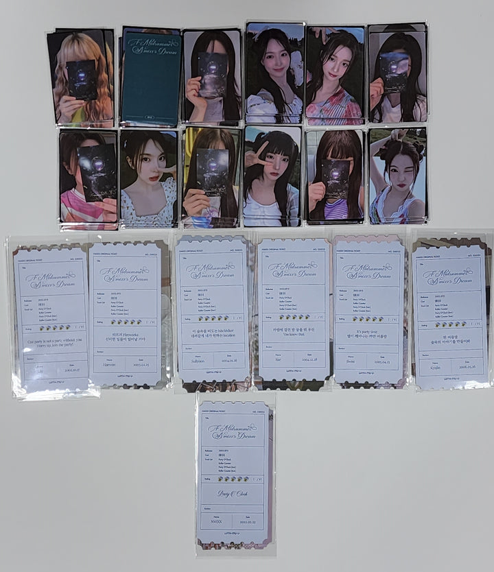 NMIXX "A Midsummer NMIXX’s Dream" - Withmuu Lucky Draw Event PVC Photocard, Ticket - HALLYUSUPERSTORE