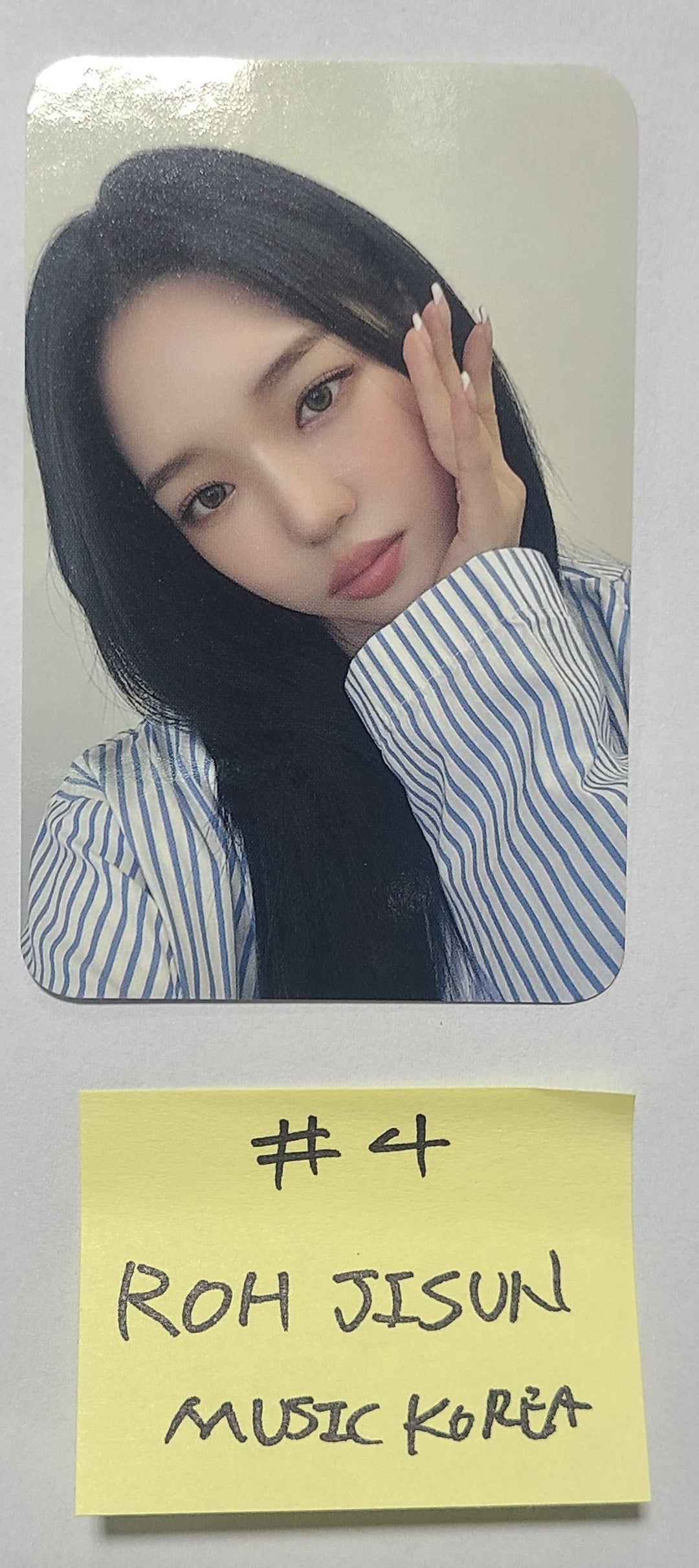 Fromis_9 "Unlock My World" - Music Korea Fansign Event Photocard - HALLYUSUPERSTORE