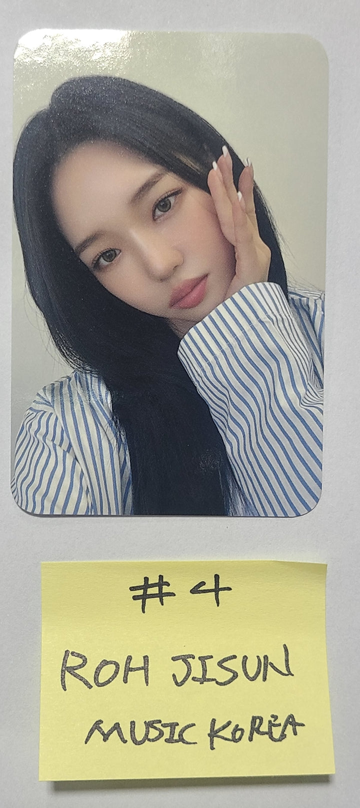 Fromis_9 "Unlock My World" - Music Korea Fansign Event Photocard - HALLYUSUPERSTORE