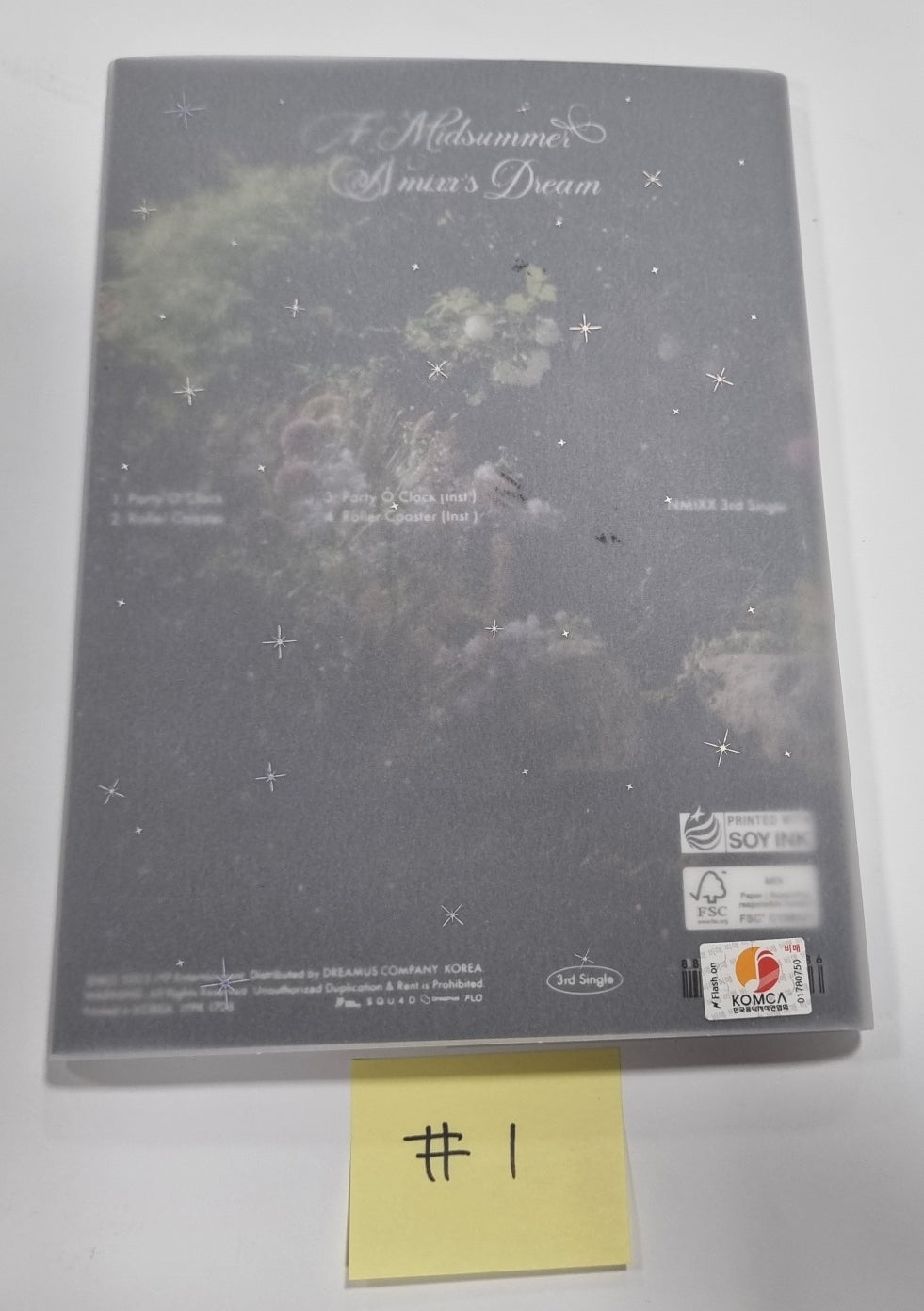 NMIXX "A Midsummer NMIXX’s Dream" - Hand Autographed(Signed) Promo Album - HALLYUSUPERSTORE