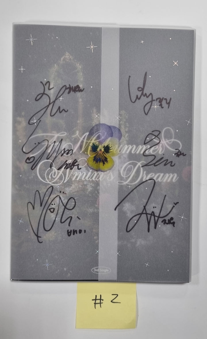 NMIXX "A Midsummer NMIXX’s Dream" - Hand Autographed(Signed) Promo Album - HALLYUSUPERSTORE