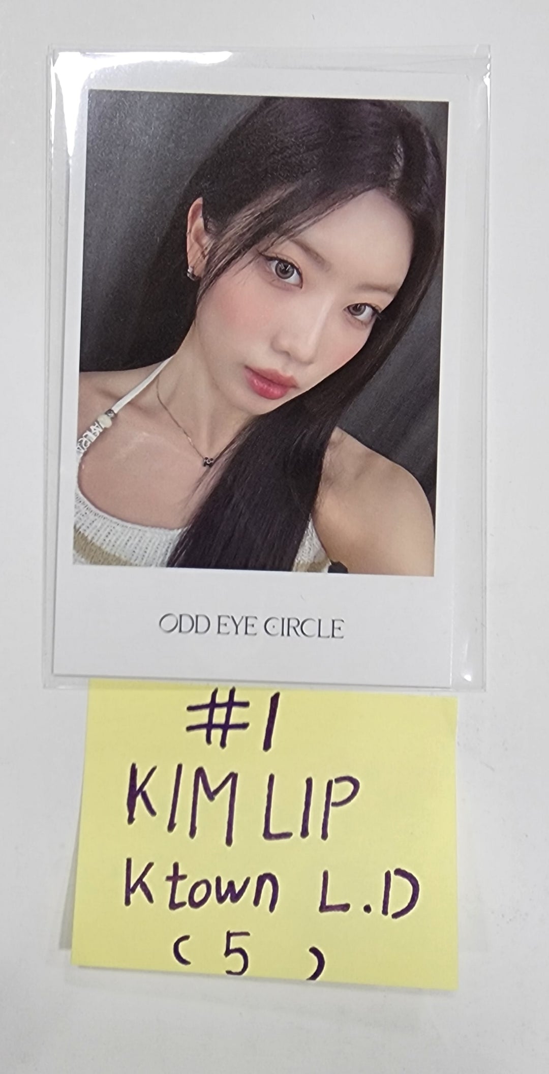 ODD EYE CIRCLE "Version Up"- Ktown4U Lucky Draw &amp; Drink Event Polaroid Type Photocard - HALLYUSUPERSTORE