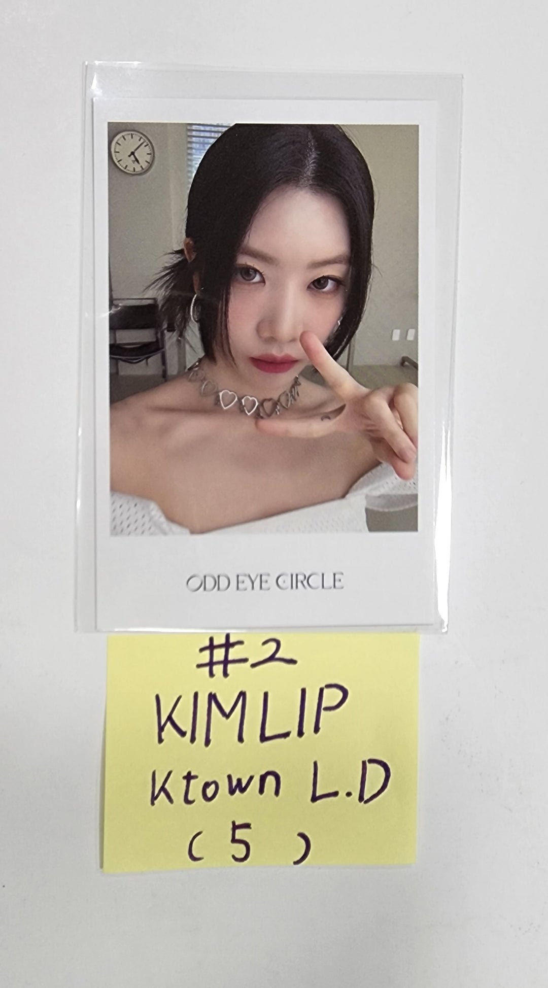 ODD EYE CIRCLE "Version Up"- Ktown4U Lucky Draw &amp; Drink Event Polaroid Type Photocard - HALLYUSUPERSTORE