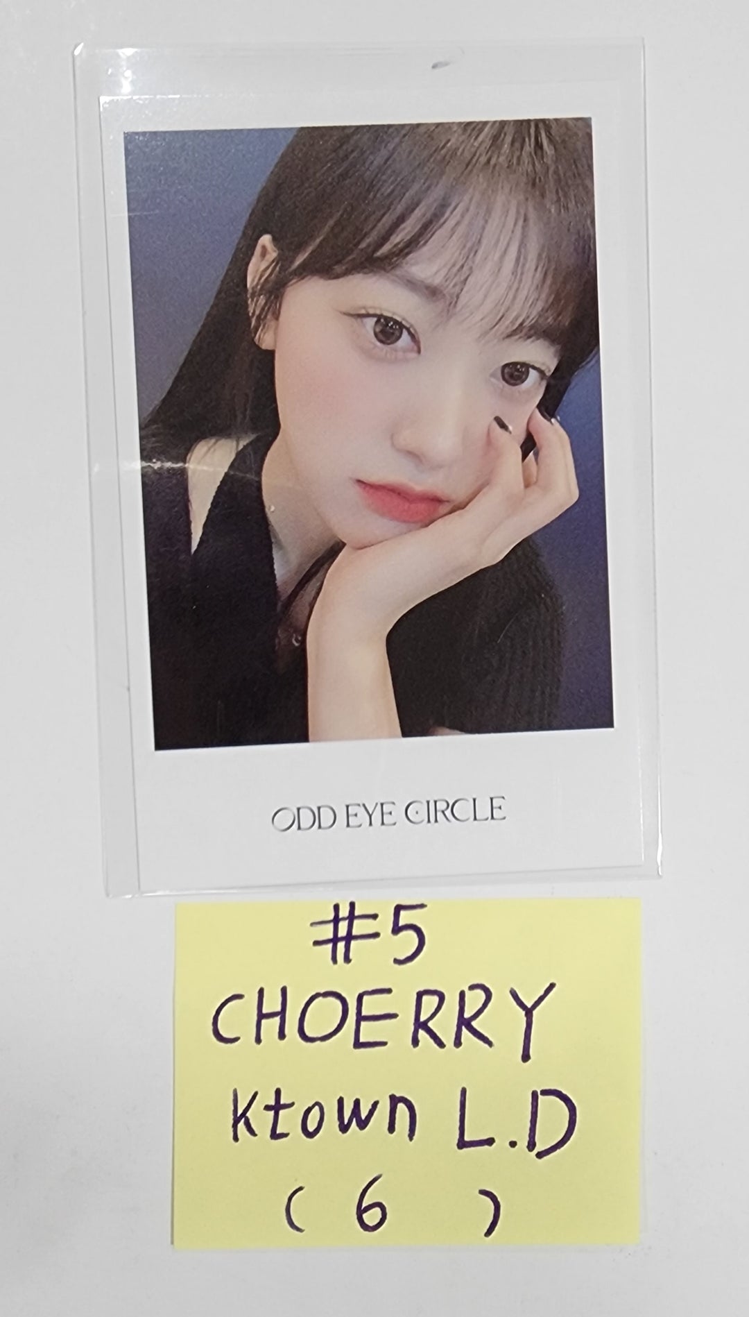 ODD EYE CIRCLE "Version Up"- Ktown4U Lucky Draw &amp; Drink Event Polaroid Type Photocard - HALLYUSUPERSTORE