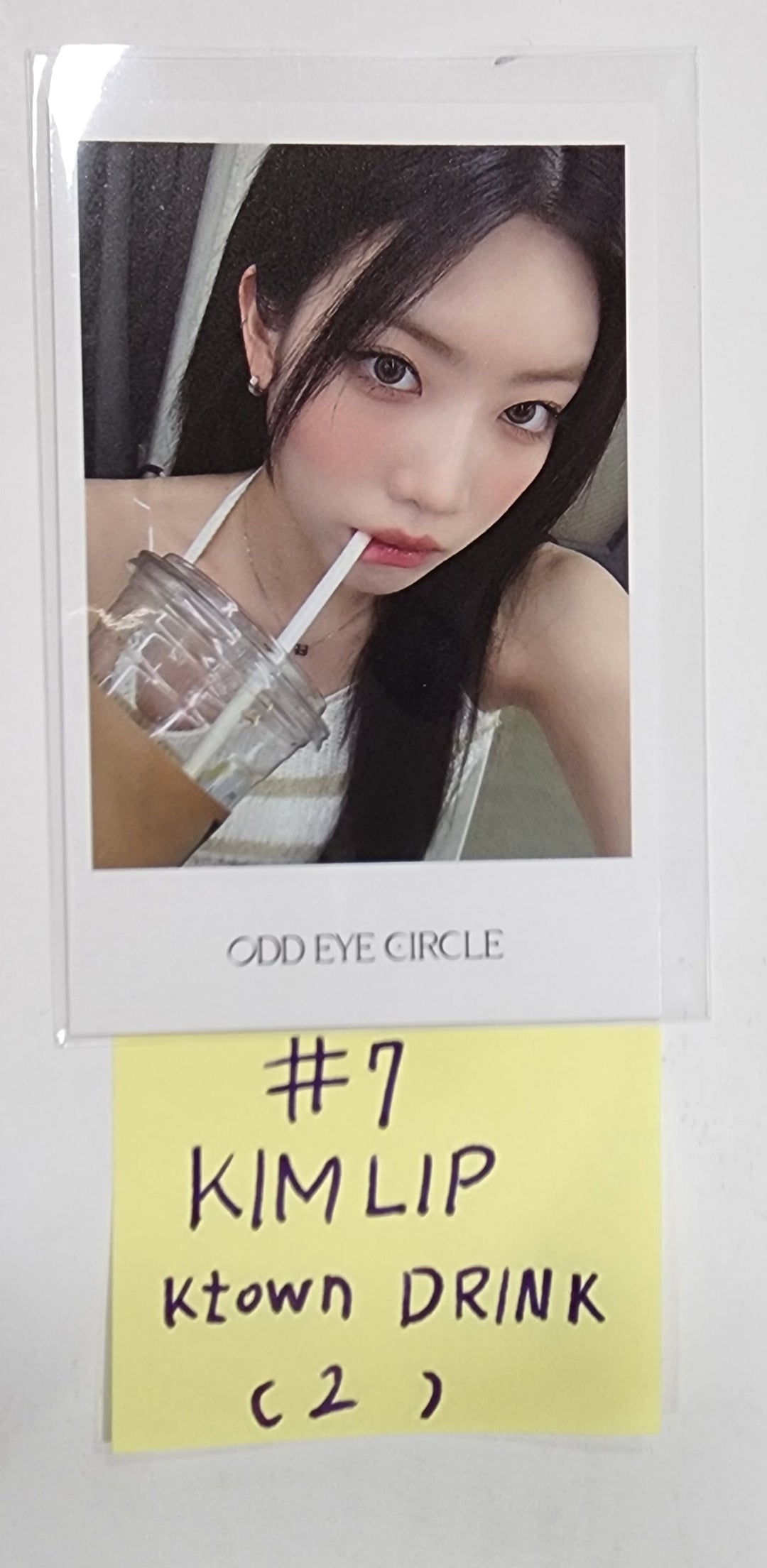 ODD EYE CIRCLE "Version Up"- Ktown4U Lucky Draw &amp; Drink Event Polaroid Type Photocard - HALLYUSUPERSTORE