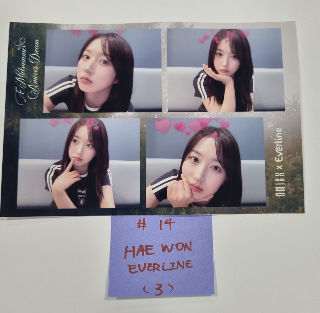 NMIXX "A Midsummer NMIXX’s Dream" - Everline Special Fansign event Photocard, 4 x 6 Photo - HALLYUSUPERSTORE