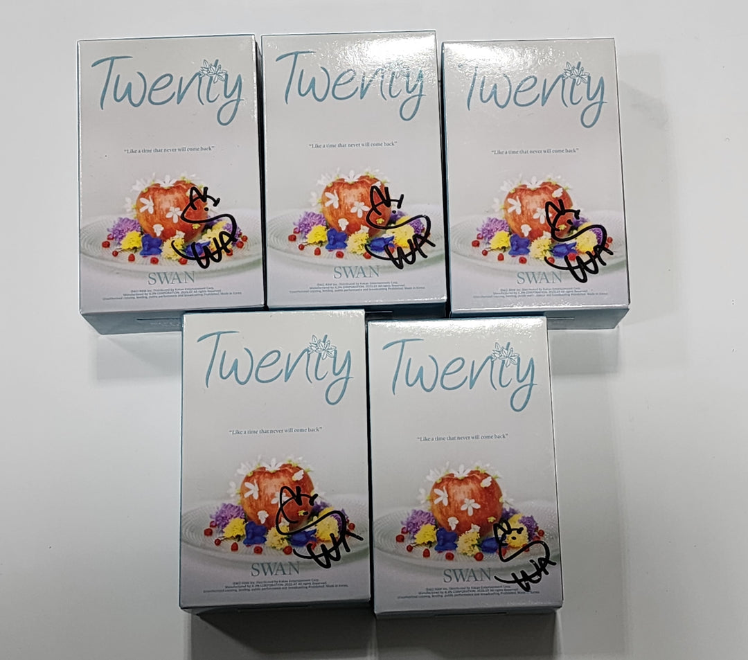 SWAN (Of Purple Kiss) "Twenty" [CASSETTE TAPE] - Hand Autographed(Signed) Promo Album - HALLYUSUPERSTORE