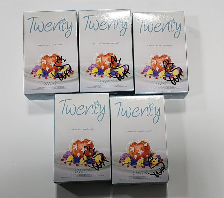 SWAN (Of Purple Kiss) "Twenty" [CASSETTE TAPE] - Hand Autographed(Signed) Promo Album - HALLYUSUPERSTORE