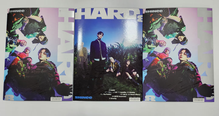 SHINee "HARD" - Hand Autographed(Signed) Promo Album - HALLYUSUPERSTORE