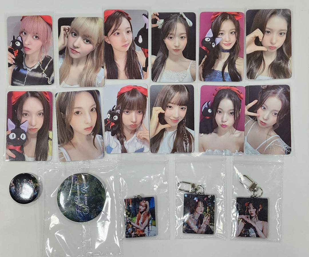 NMIXX "A Midsummer NMIXX’s Dream" - Everline Lucky Draw Event Photocard & Gotcha MD [Pin Button, Can Mirror, Keyring] - HALLYUSUPERSTORE