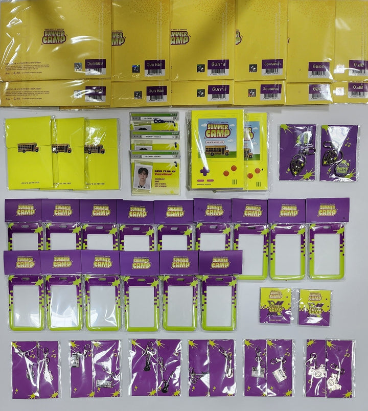 Xdinary Heroes 1st Fanmeeting "SUMMER CAMP" - Official MD [Photo Ticket Set, ID Set, Diary, Photocard Holder Set, Postcard Book, Light Stick Strap, Charm, Badge, Keyring] - HALLYUSUPERSTORE