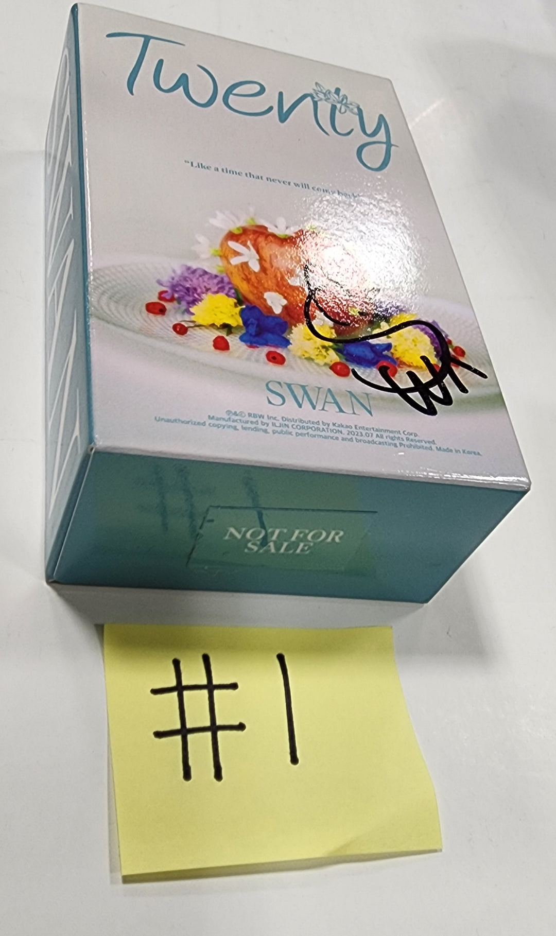 SWAN (Of Purple Kiss) "Twenty" [CASSETTE TAPE] - Hand Autographed(Signed) Promo Album - HALLYUSUPERSTORE