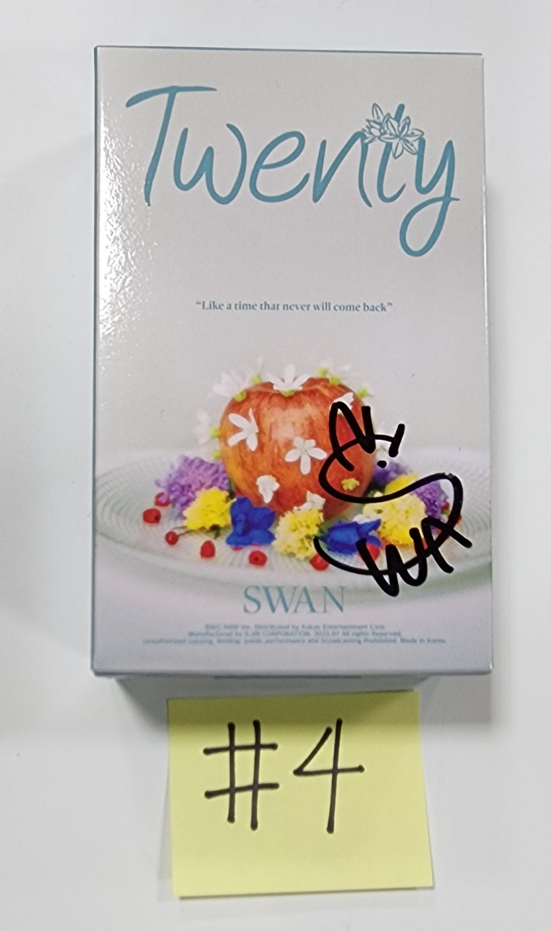 SWAN (Of Purple Kiss) "Twenty" [CASSETTE TAPE] - Hand Autographed(Signed) Promo Album - HALLYUSUPERSTORE