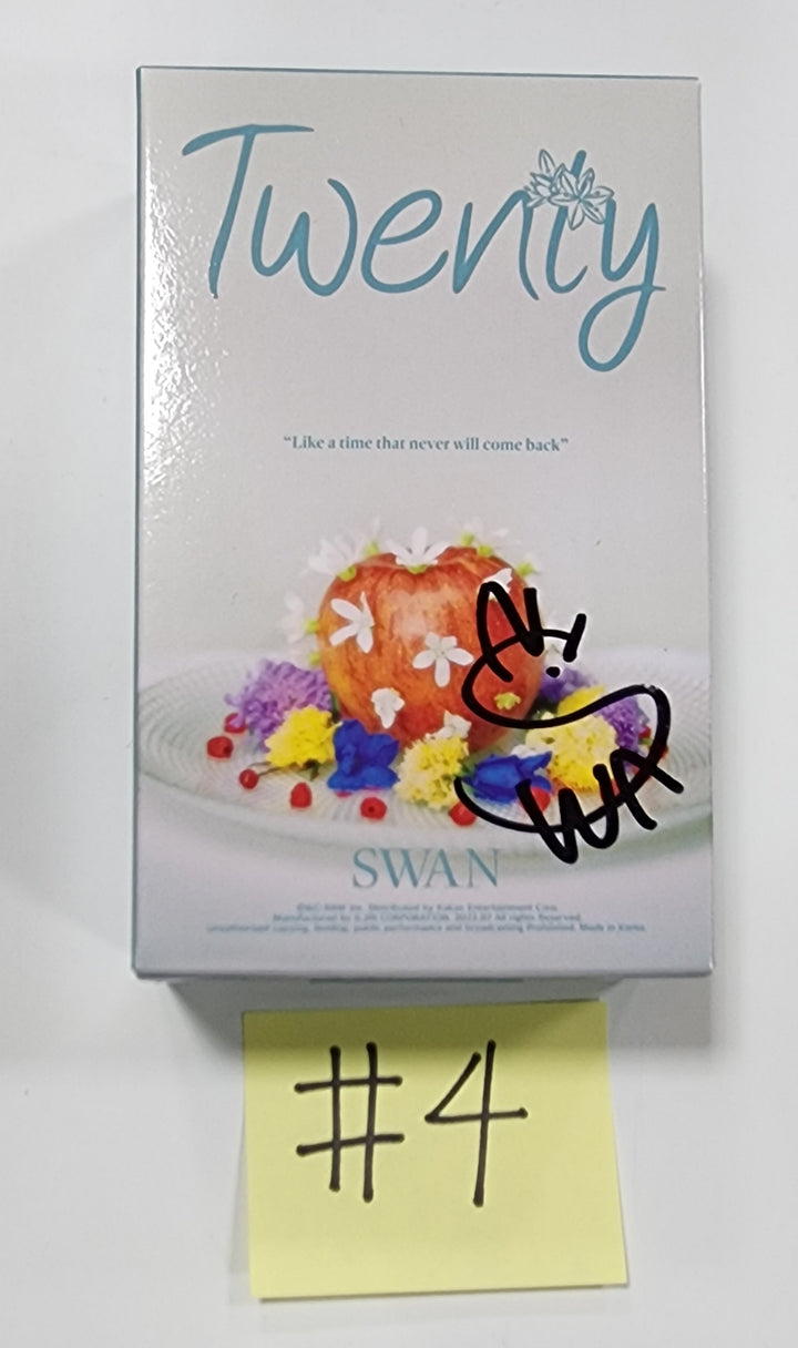 SWAN (Of Purple Kiss) "Twenty" [CASSETTE TAPE] - Hand Autographed(Signed) Promo Album - HALLYUSUPERSTORE