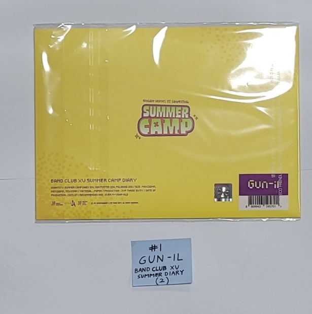 Xdinary Heroes 1st Fanmeeting "SUMMER CAMP" - Official MD [Photo Ticket Set, ID Set, Diary, Photocard Holder Set, Postcard Book, Light Stick Strap, Charm, Badge, Keyring] - HALLYUSUPERSTORE