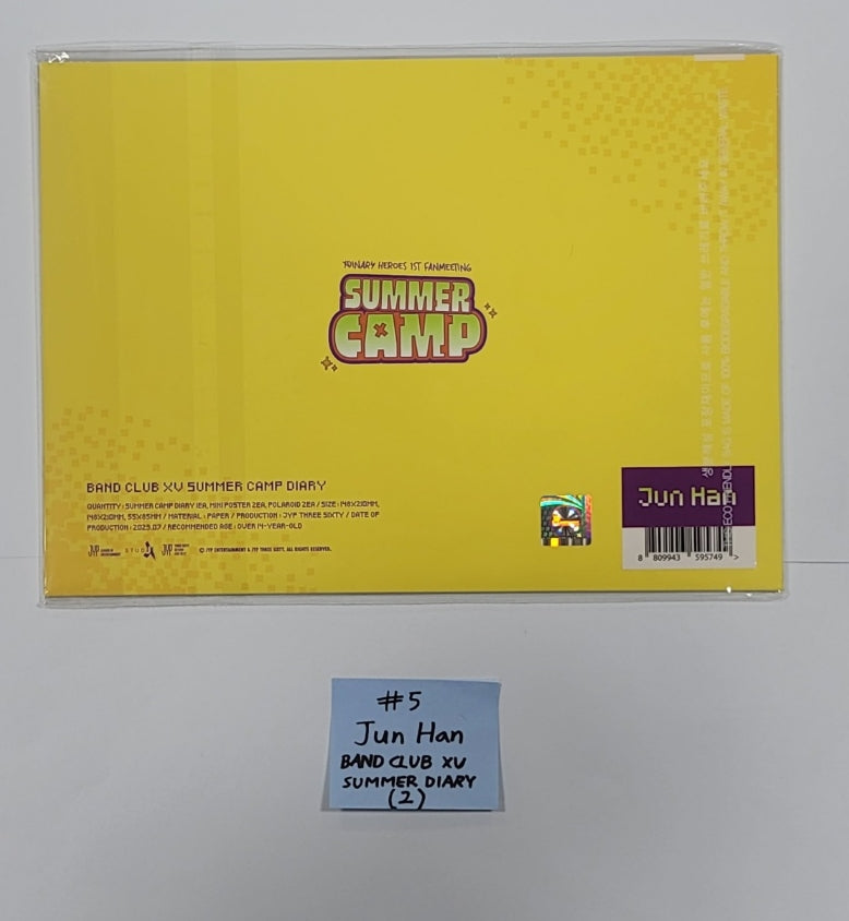 Xdinary Heroes 1st Fanmeeting "SUMMER CAMP" - Official MD [Photo Ticket Set, ID Set, Diary, Photocard Holder Set, Postcard Book, Light Stick Strap, Charm, Badge, Keyring] - HALLYUSUPERSTORE