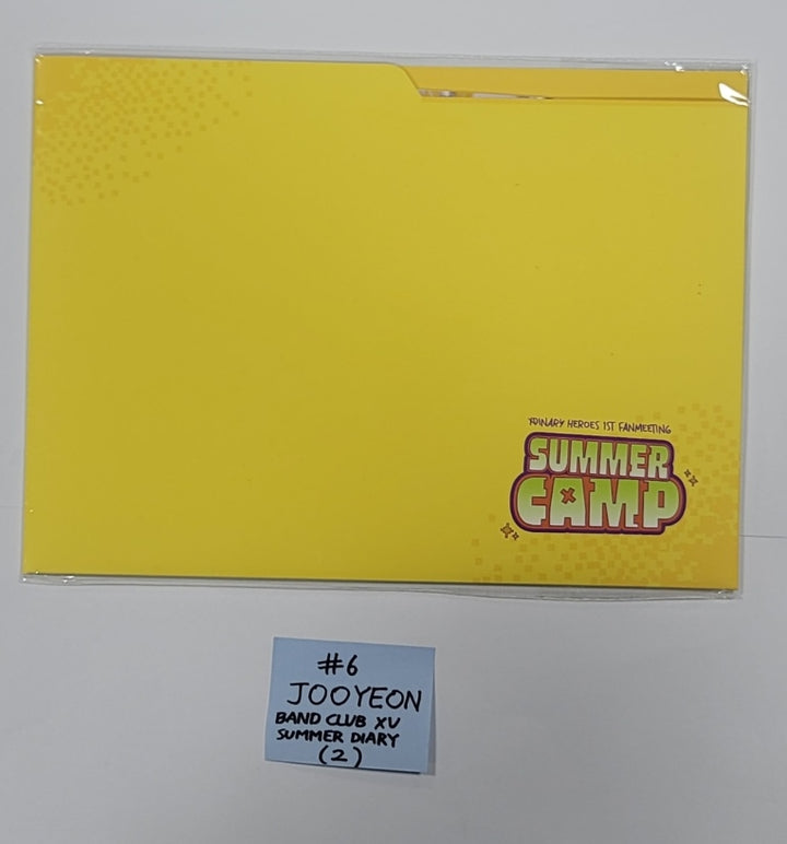Xdinary Heroes 1st Fanmeeting "SUMMER CAMP" - Official MD [Photo Ticket Set, ID Set, Diary, Photocard Holder Set, Postcard Book, Light Stick Strap, Charm, Badge, Keyring] - HALLYUSUPERSTORE