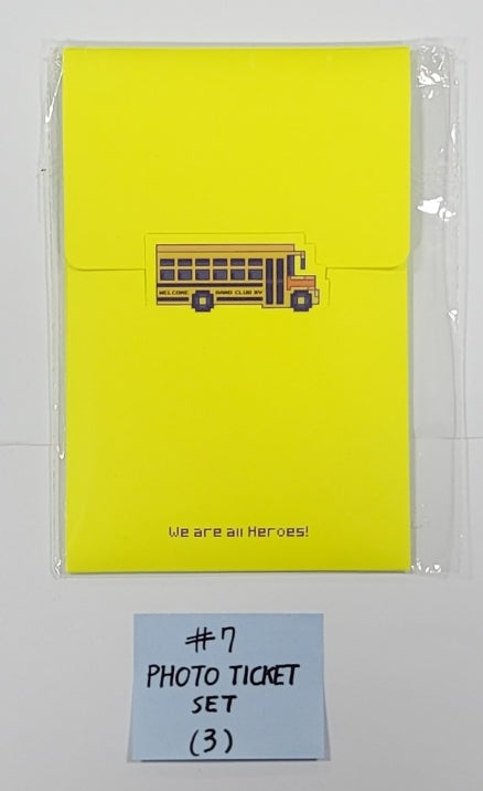 Xdinary Heroes 1st Fanmeeting "SUMMER CAMP" - Official MD [Photo Ticket Set, ID Set, Diary, Photocard Holder Set, Postcard Book, Light Stick Strap, Charm, Badge, Keyring] - HALLYUSUPERSTORE