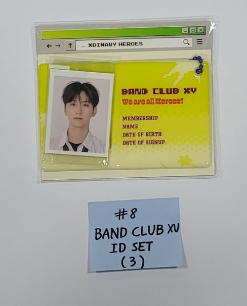 Xdinary Heroes 1st Fanmeeting "SUMMER CAMP" - Official MD [Photo Ticket Set, ID Set, Diary, Photocard Holder Set, Postcard Book, Light Stick Strap, Charm, Badge, Keyring] - HALLYUSUPERSTORE
