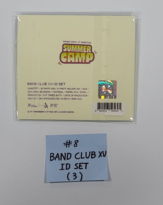 Xdinary Heroes 1st Fanmeeting "SUMMER CAMP" - Official MD [Photo Ticket Set, ID Set, Diary, Photocard Holder Set, Postcard Book, Light Stick Strap, Charm, Badge, Keyring] - HALLYUSUPERSTORE