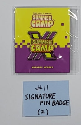 Xdinary Heroes 1st Fanmeeting "SUMMER CAMP" - Official MD [Photo Ticket Set, ID Set, Diary, Photocard Holder Set, Postcard Book, Light Stick Strap, Charm, Badge, Keyring] - HALLYUSUPERSTORE