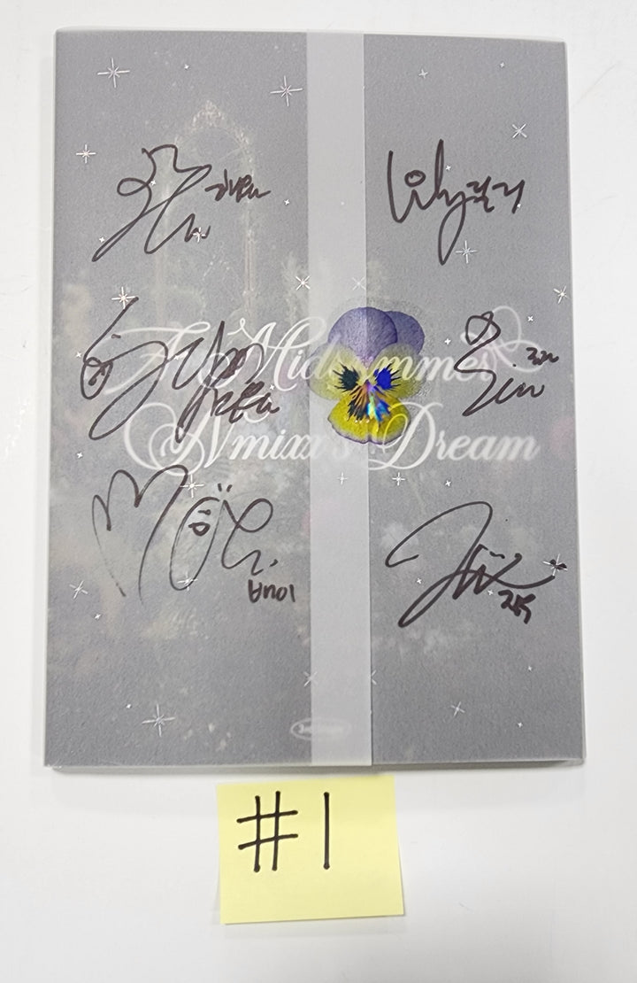 NMIXX "A Midsummer NMIXX’s Dream" - Hand Autographed(Signed) Promo Album - HALLYUSUPERSTORE