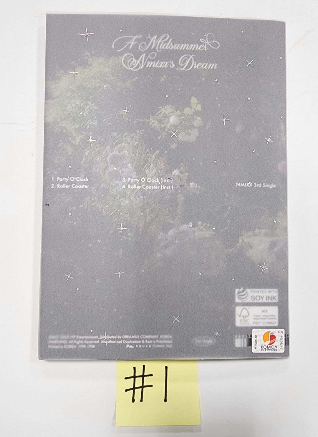 NMIXX "A Midsummer NMIXX’s Dream" - Hand Autographed(Signed) Promo Album - HALLYUSUPERSTORE