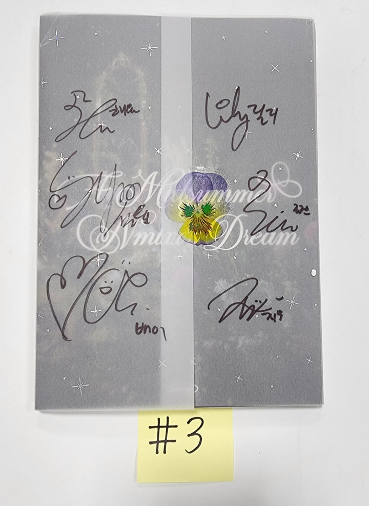 NMIXX "A Midsummer NMIXX’s Dream" - Hand Autographed(Signed) Promo Album - HALLYUSUPERSTORE