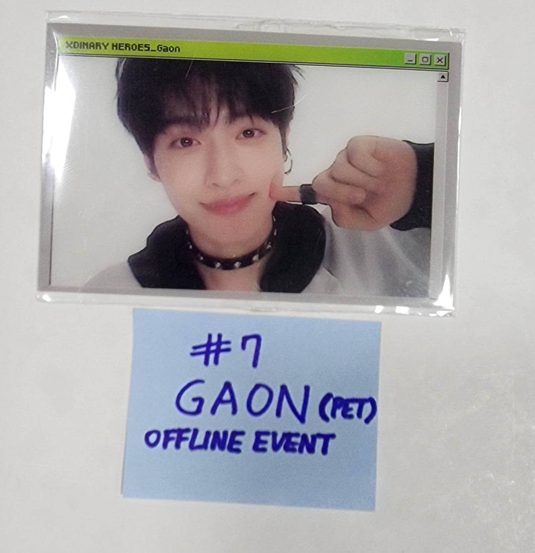 Xdinary Heroes 1st Fanmeeting "SUMMER CAMP" - Withmuu MD Event Photocard - HALLYUSUPERSTORE