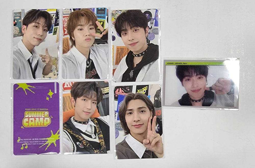 Xdinary Heroes 1st Fanmeeting "SUMMER CAMP" - Withmuu MD Event Photocard - HALLYUSUPERSTORE