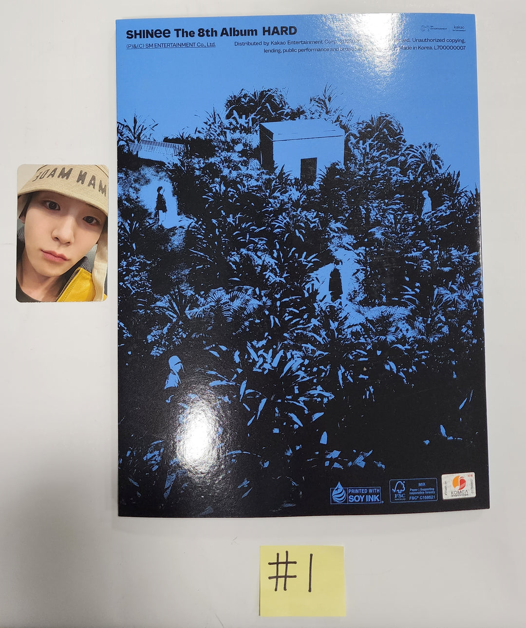 SHINee "HARD" - Hand Autographed(Signed) Promo Album - HALLYUSUPERSTORE