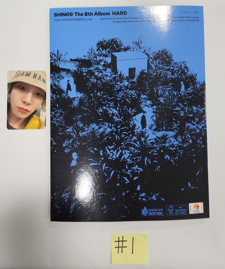 SHINee "HARD" - Hand Autographed(Signed) Promo Album - HALLYUSUPERSTORE