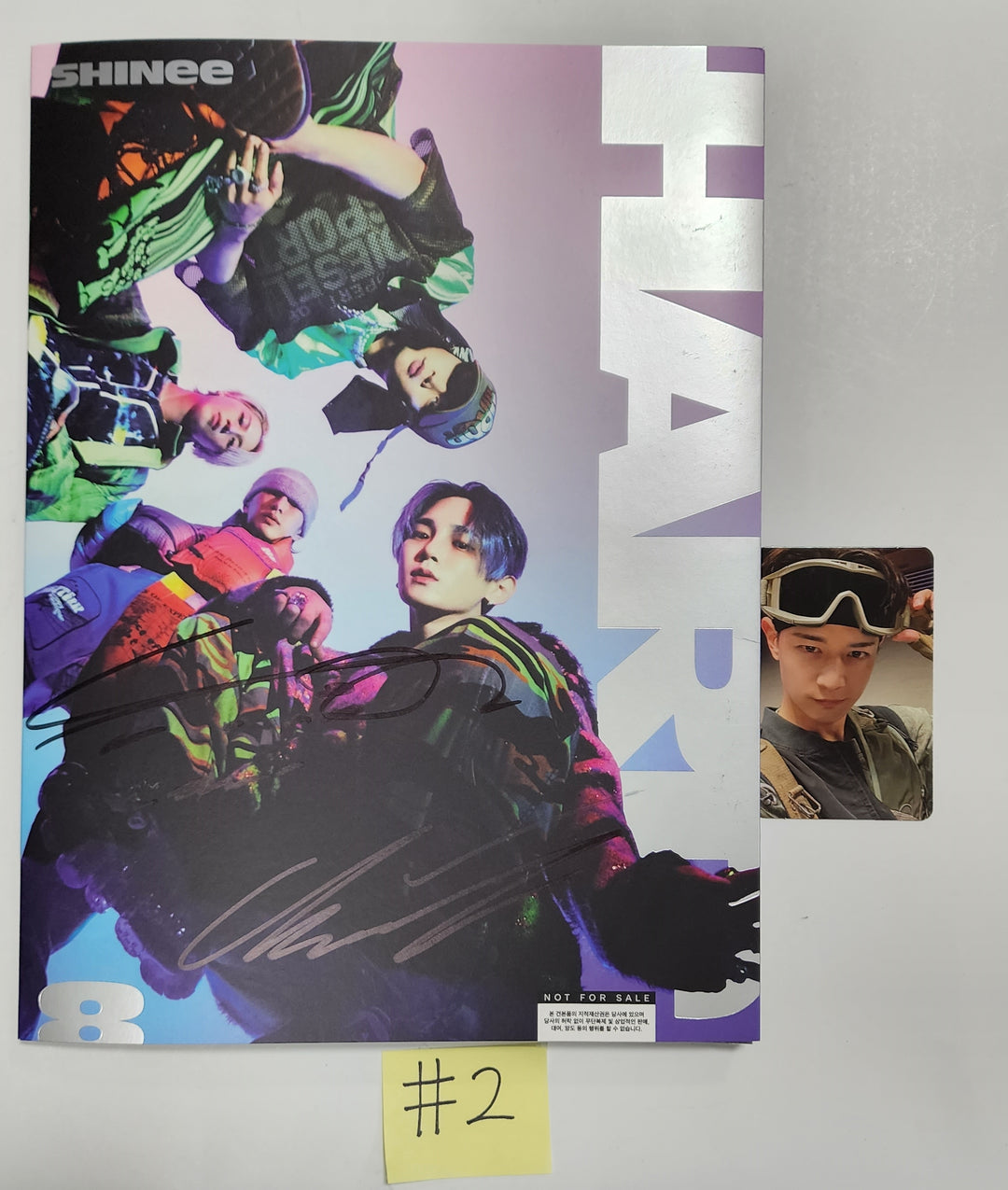 SHINee "HARD" - Hand Autographed(Signed) Promo Album - HALLYUSUPERSTORE