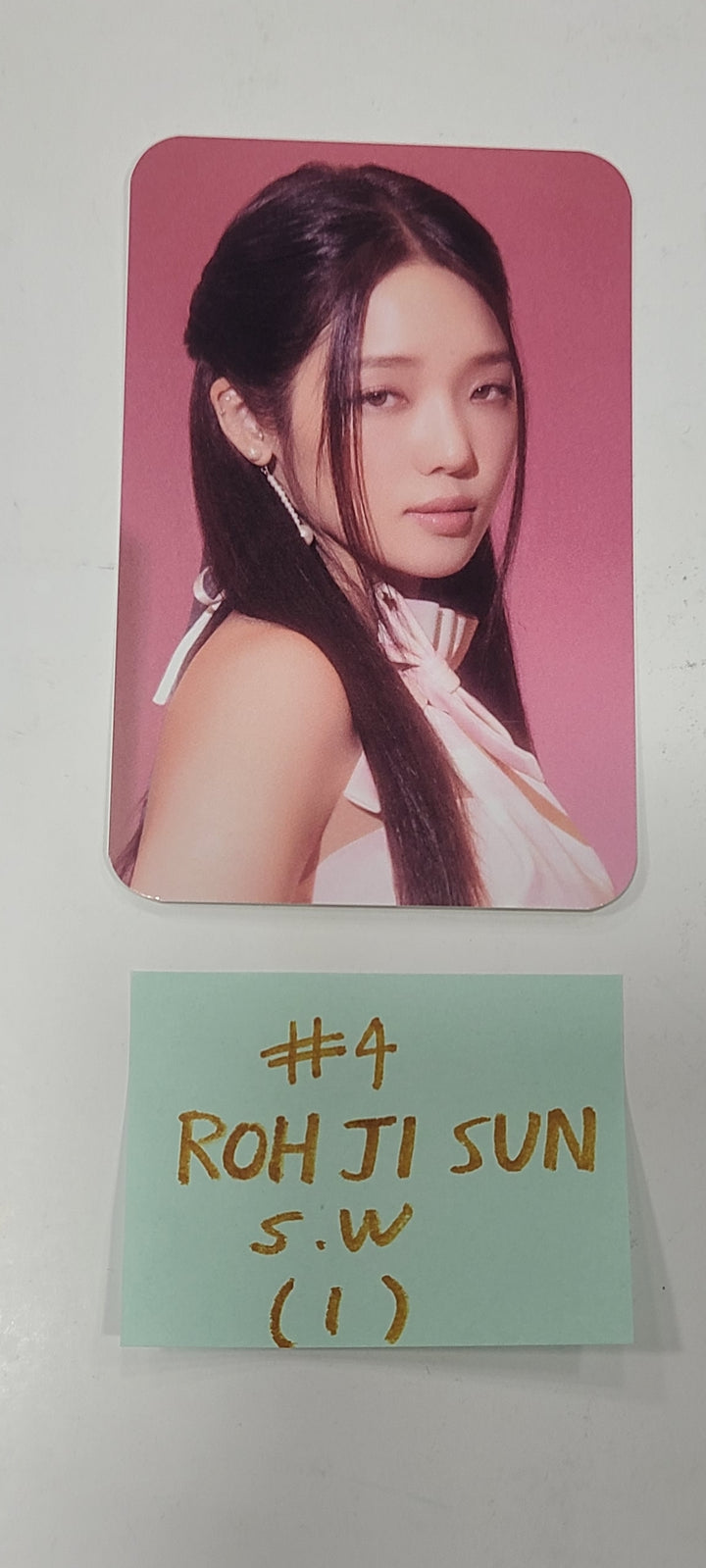Fromis_9 "Unlock My World" - Soundwave Fansign Event Photocard - HALLYUSUPERSTORE