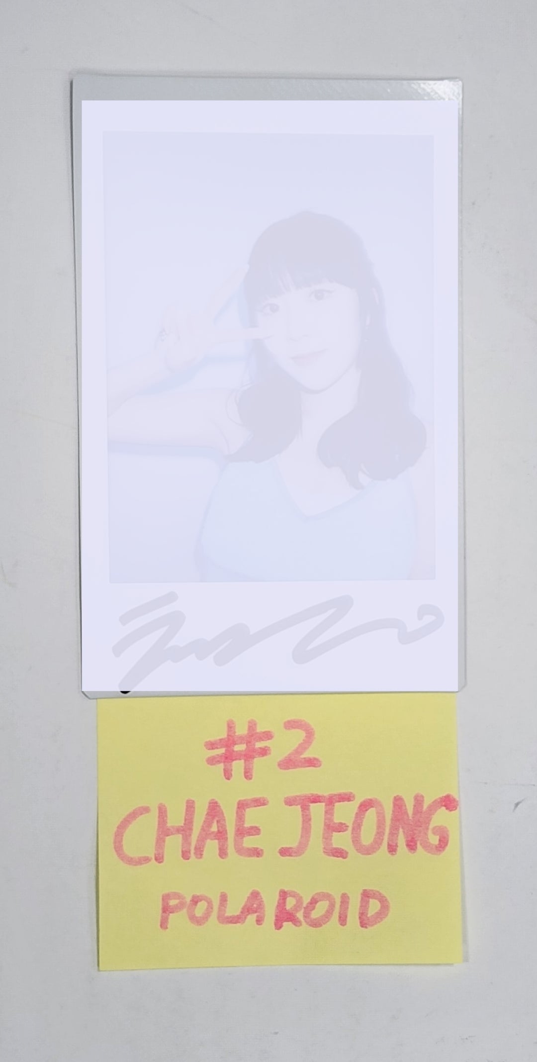 Alice "Show_Down" - Inside Record Hand Autographed(Signed) Polaroid &amp; Message Card - HALLYUSUPERSTORE