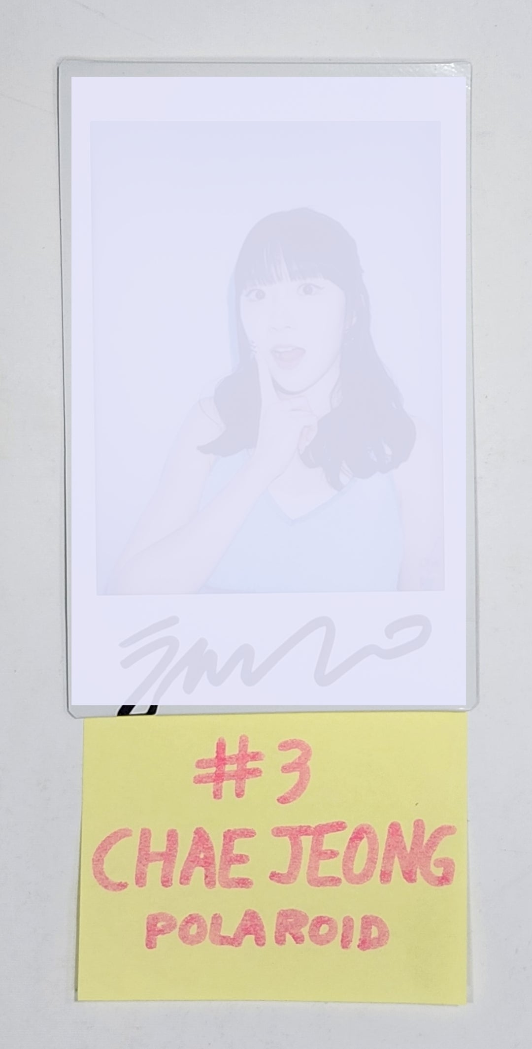 Alice "Show_Down" - Inside Record Hand Autographed(Signed) Polaroid &amp; Message Card - HALLYUSUPERSTORE