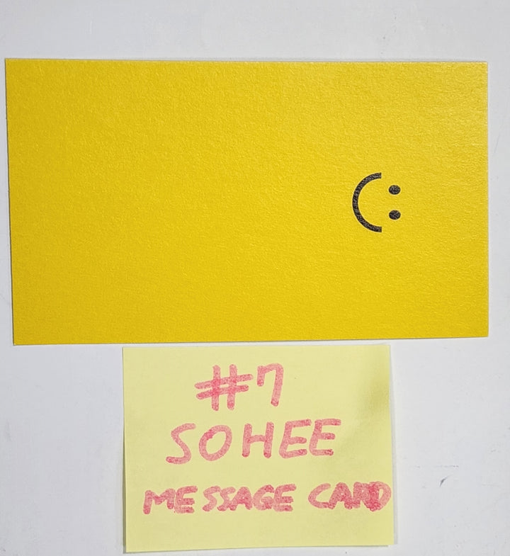 Alice "Show_Down" - Inside Record Hand Autographed(Signed) Polaroid &amp; Message Card - HALLYUSUPERSTORE