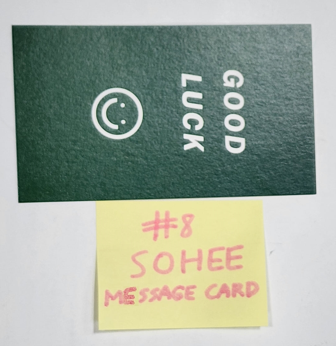 Alice "Show_Down" - Inside Record Hand Autographed(Signed) Polaroid &amp; Message Card - HALLYUSUPERSTORE