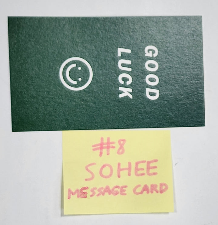 Alice "Show_Down" - Inside Record Hand Autographed(Signed) Polaroid &amp; Message Card - HALLYUSUPERSTORE