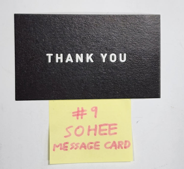 Alice "Show_Down" - Inside Record Hand Autographed(Signed) Polaroid &amp; Message Card - HALLYUSUPERSTORE
